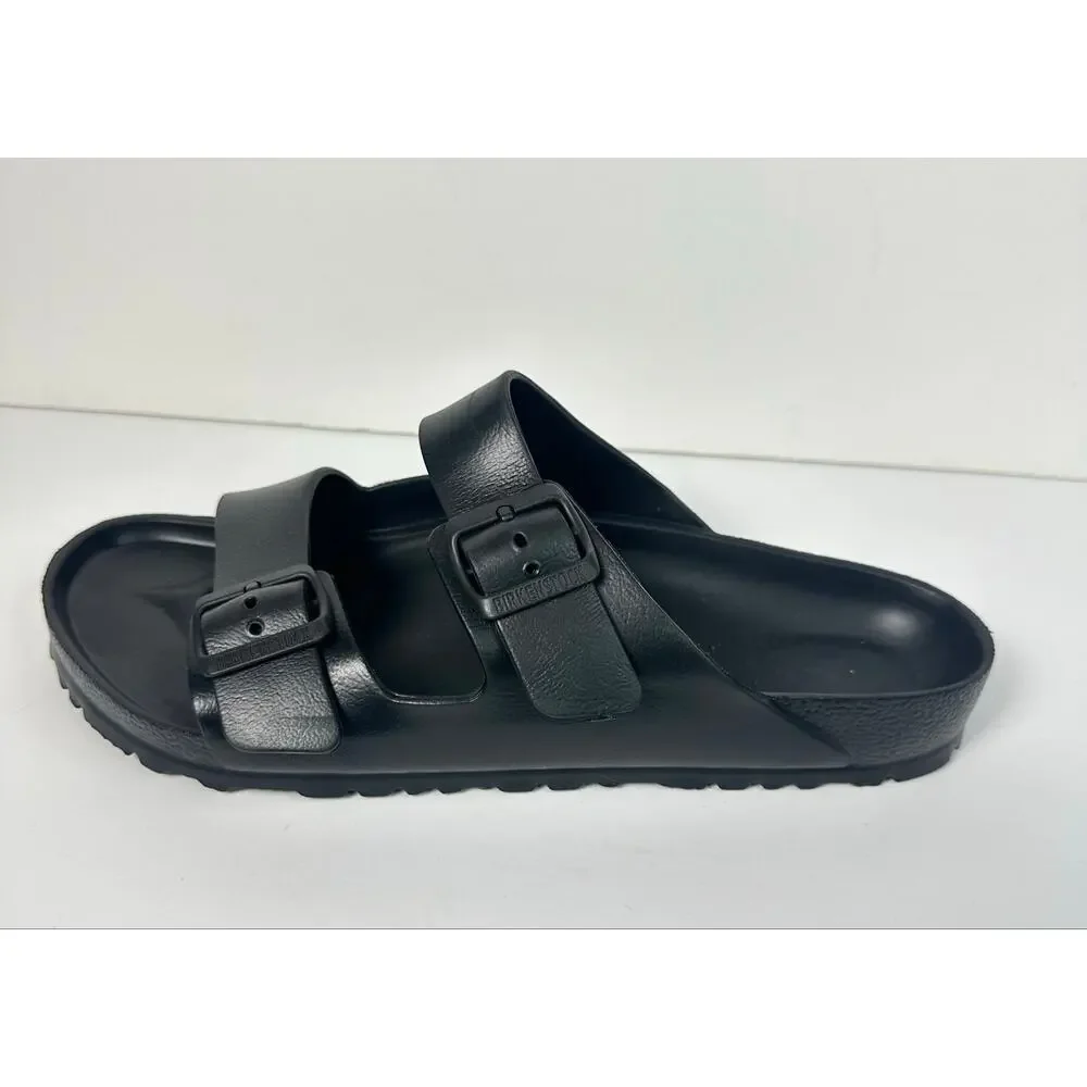 Birkenstock Arizona 44 Mens 11 Slip On EVA Sandals Slides Black Water Shoes